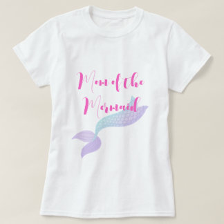 T-shirt Sous la mer Maman de la Sirène 
