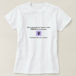 T-shirt Sous l'autobus