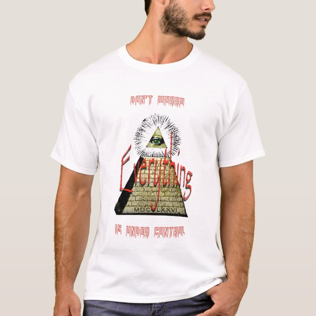 T-shirt Sous le contrôle (Devant)