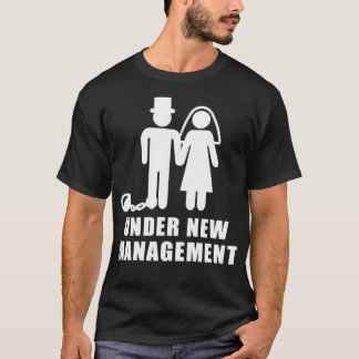 T-shirt Sous le nouveau mariage de gestion 