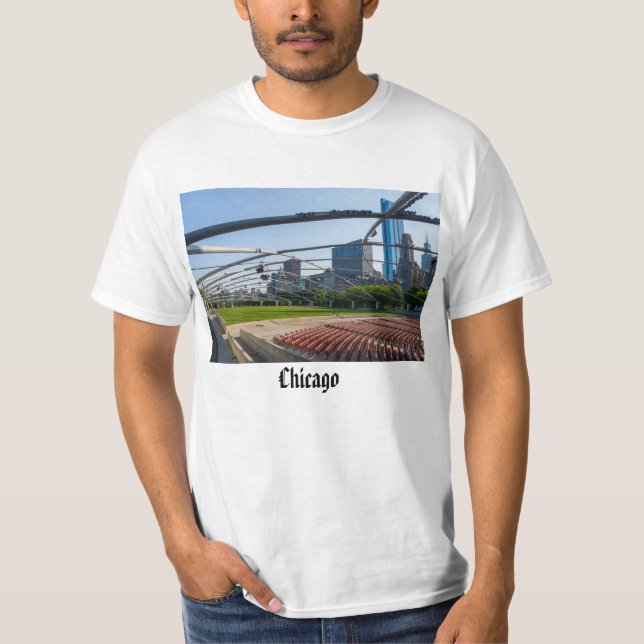 T-shirt Sous le pavillon Pritzker (Devant)