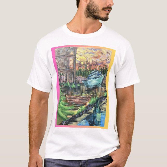T-shirt Sous le pont (Devant)