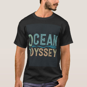 T-shirt Sous les vagues arc-en-ciel