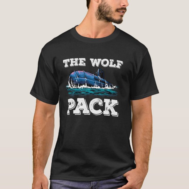 T-shirt Sous-marin allemand U-534 2ème guerre mondiale U B (Devant)