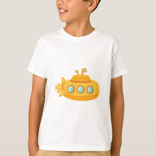 T-shirt Sous-marin jaune