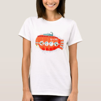 T-shirt Sous-marin rouge