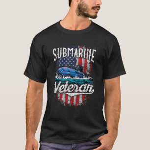 T-shirt Sous-marin Vétérinaire Funny Retraité Sous-marinie