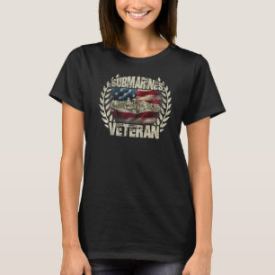 T-shirt Sous-marins américains Service d'anciens combattan