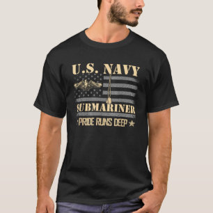 T-shirt Sous-marins américains Service d'anciens combattan