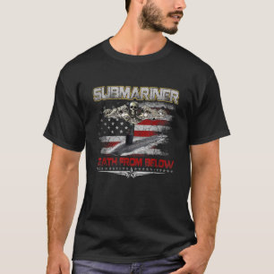 T-shirt Sous-marins La mort d'en bas Service silencieux Pa