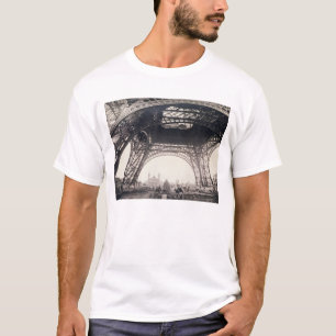 T-shirt Sous Tour Eiffel, avant de monter, de "L