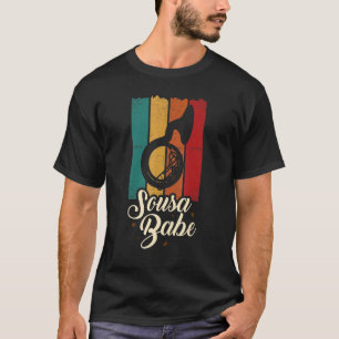 T-shirt Sousa Babe Sousaphone Tuba Instrument Appareils