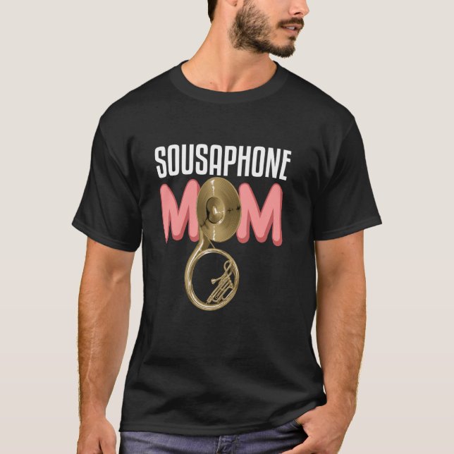 T-shirt Sousaphone Mom Music Band Member (Devant)