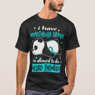 T-shirt Soutenez les dons de sensibilisation à Myasthenia 