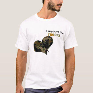 T-shirt soutenez les troupes