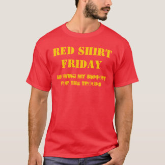 T-shirt Soutenez les troupes