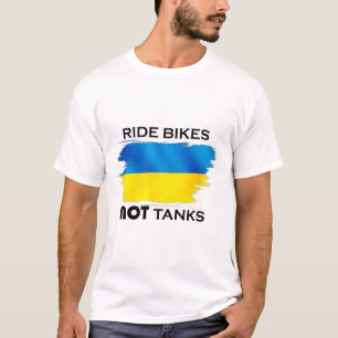 T-shirt Soutenez les Ukrainiens Chemises Drapeau Ukraine A