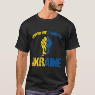 T-shirt Soutenez l'Ukraine - Unis Nous Sommes Pour l'Ukrai
