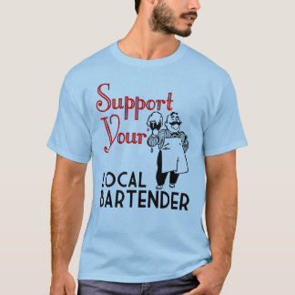 T-shirt Soutenez vos barmans