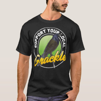 T-shirt Soutenez Votre Amoureux D'Oiseaux De Casse Locale
