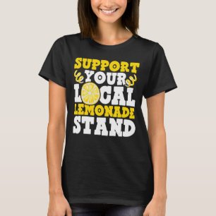 T-shirt Soutenez Votre Stand De Citronade Local Ice Lemon 