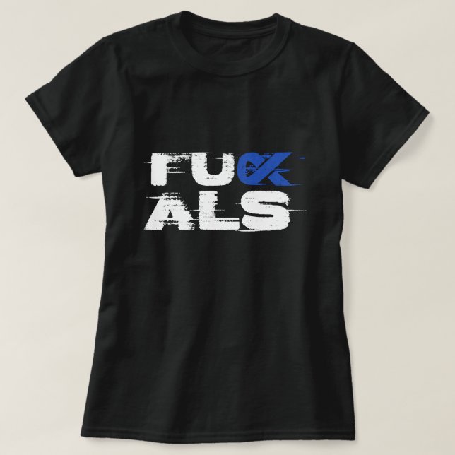 T-shirt Soutenir la sensibilisation aux ALS (Design devant)