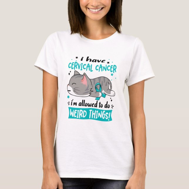 T-shirt Soutenir les dons de rubans de sensibilisation au  (Devant)