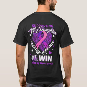 T-shirt Soutenir ma fille Sensibilisation à l'épilepsie