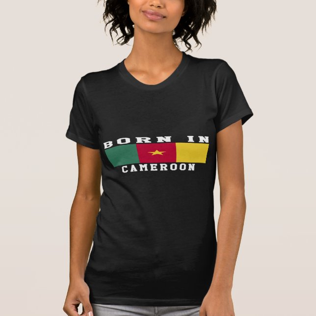 T-shirt Soutenu au Cameroun (Devant)