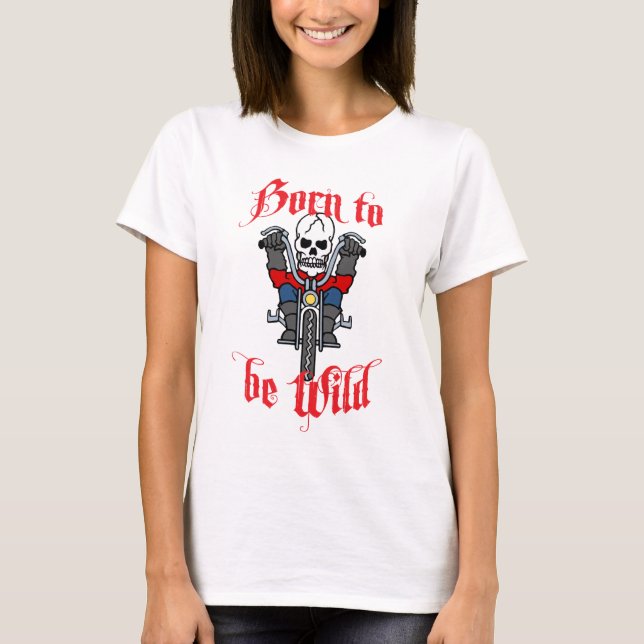 T-shirt Soutenu pour être sauvage (Devant)