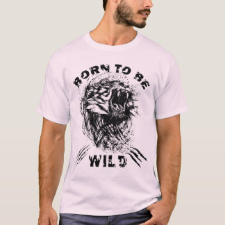 T-shirt Soutenu pour être sauvage
