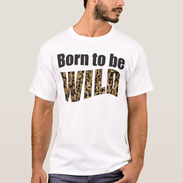 T-shirt Soutenu pour être SAUVAGE (Devant)