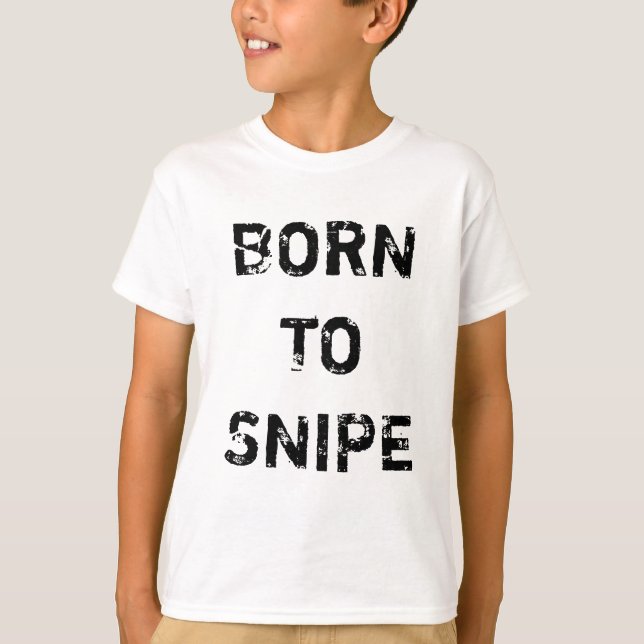 T-SHIRT SOUTENU POUR TIRER UN COUP DE FEU (Devant)