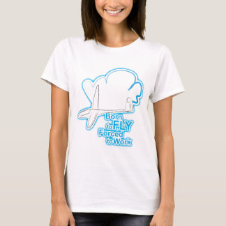 T-shirt Soutenu pour voler obligatoire pour travailler