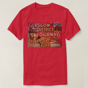 T-shirt Souterrain vintage de ville de Glasgow