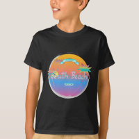 South Beach, Miami, Floride avec Palms