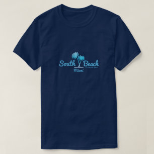 T-shirt South Beach (palmiers) - A MisterP Shirt