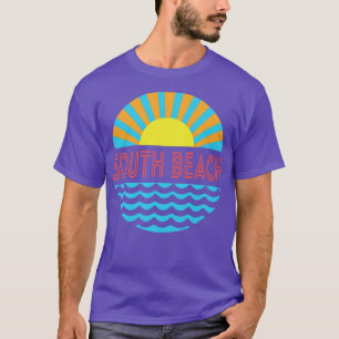 T-shirt South Beach Sun Et Waves
