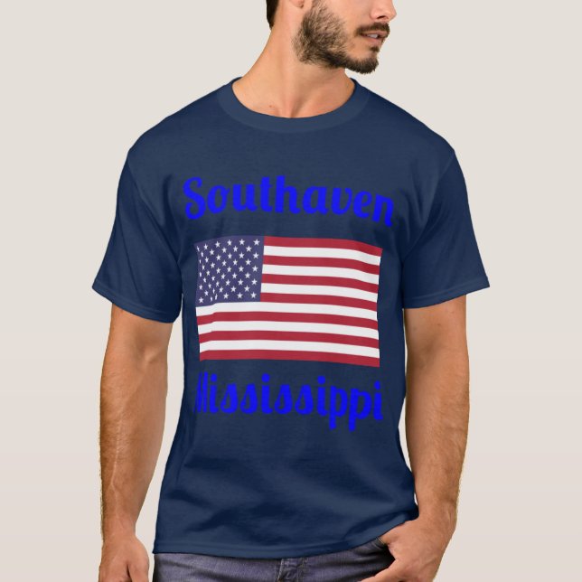 T-shirt Southaven Mississippi Stylish Prints2 (Devant)
