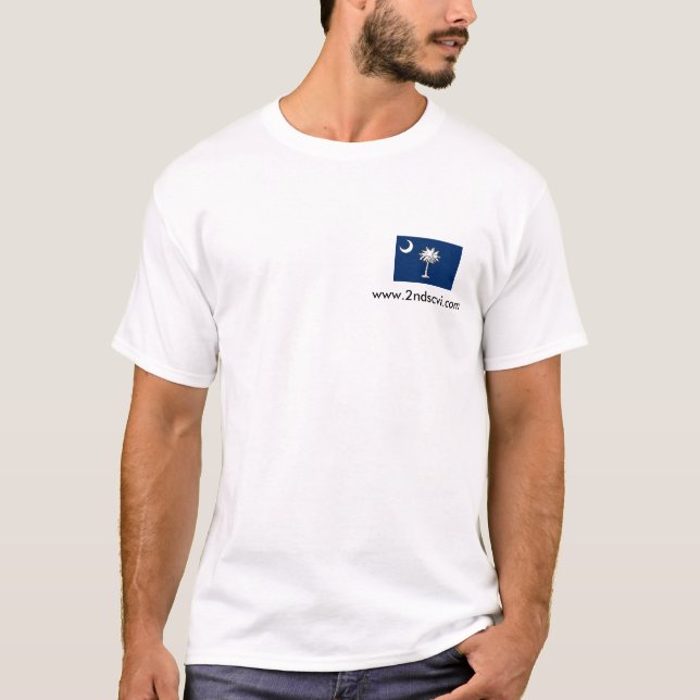 T-shirt southcarolinaflag-729604, www.2ndscvi.com (Devant)