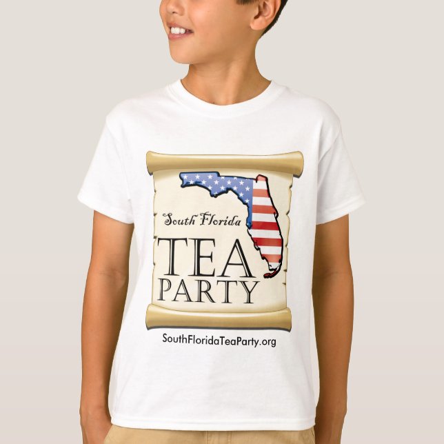 T-shirt SouthFloridaTeaParty.org (Devant)