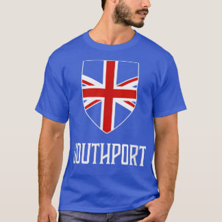 T-shirt Southport, Angleterre - Union Jack britannique Roy