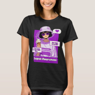 T-shirt Soutien à la famille Lupus jeune et élégant