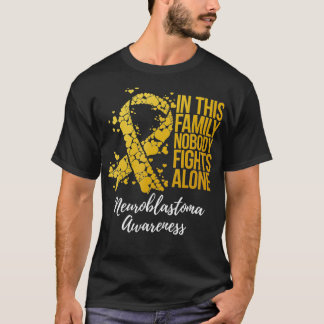 T-shirt Soutien à la famille Neuroblastoma Sensibilisation