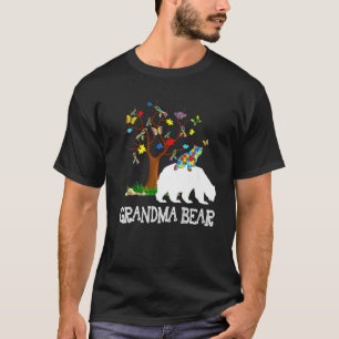 T-shirt Soutien à l'ours de grand-mère sensibilisation sur