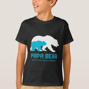 T-shirt Soutien à l'ours Sensibilisation aux maladies du r