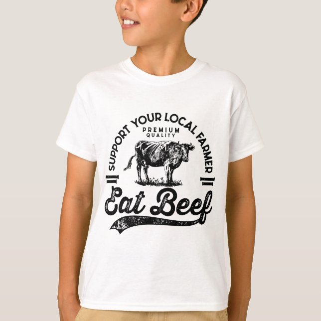 T-shirt Soutien Agricole locale Marché agricole Acheter Ea (Devant)