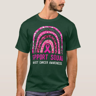 T-shirt Soutien Arc-en-ciel Squad Sensibilisation au cance