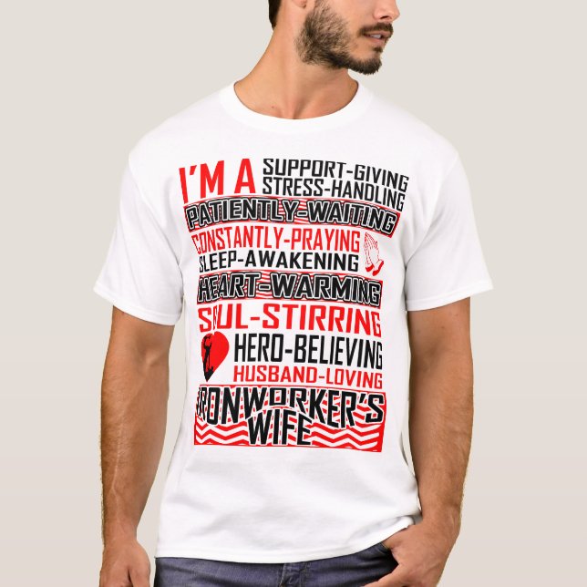 T-shirt Soutien au mari qui aime l'épouse des planeurs (Devant)