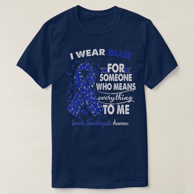 T-shirt Soutien aux guerriers de la sensibilisation à la d (Design devant)